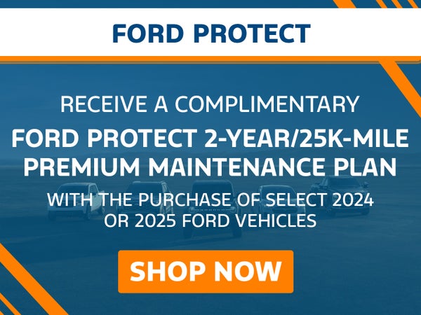 Complimentary Maintenance with Ford Protect